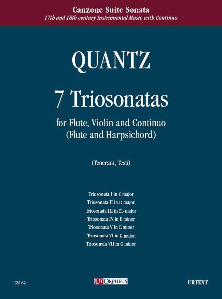 7 Triosonate - Triosonata VI in Sol mag.